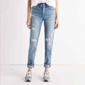Madewell Perfect Vintage High Rise Distressed Edition Jeans Chet Wash size 26